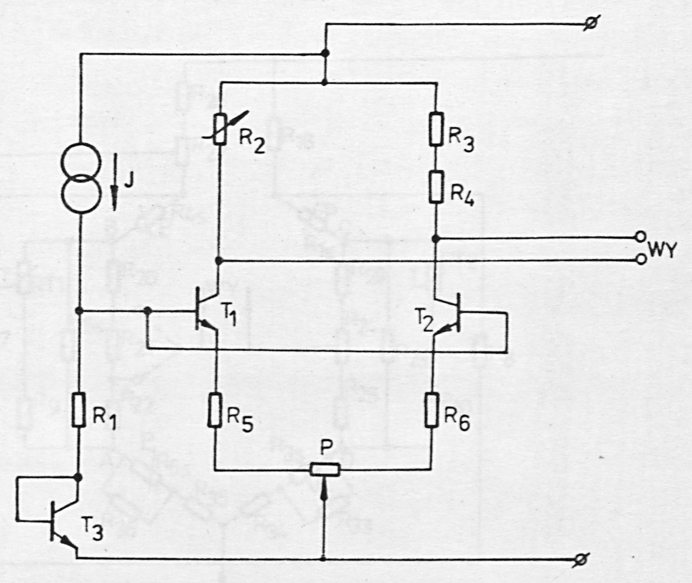 Fig. 11. Compensation circuit developed by Bailey (USA) [48]